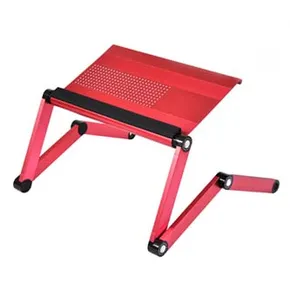 Bodenständer unter Notebook, mit der Möglichkeit der Drehung um 360°, rosige, Aluminium-Kunststoff, 10 kg Gewicht